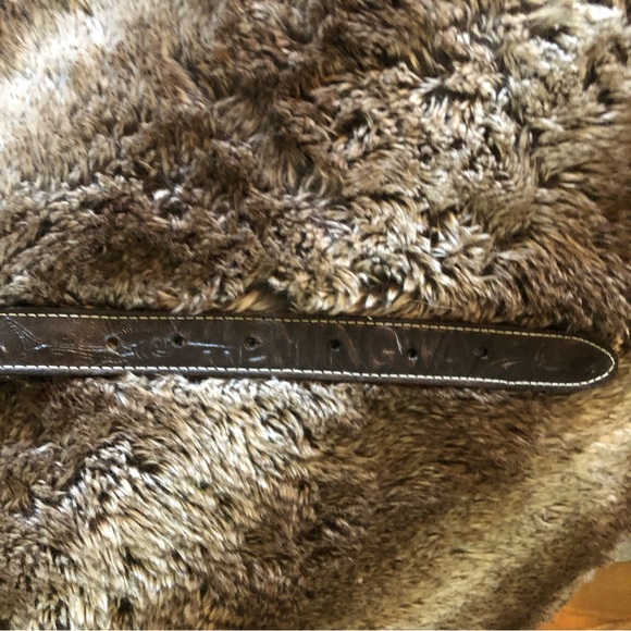 Embossed Hemingway Belt with sailfish & sailboats , beautiful look and feel - Picture 12 of 16